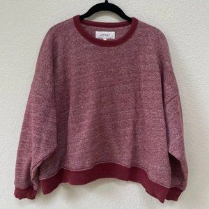 The Great. Women's Teammate Red Sweatshirt Size 2